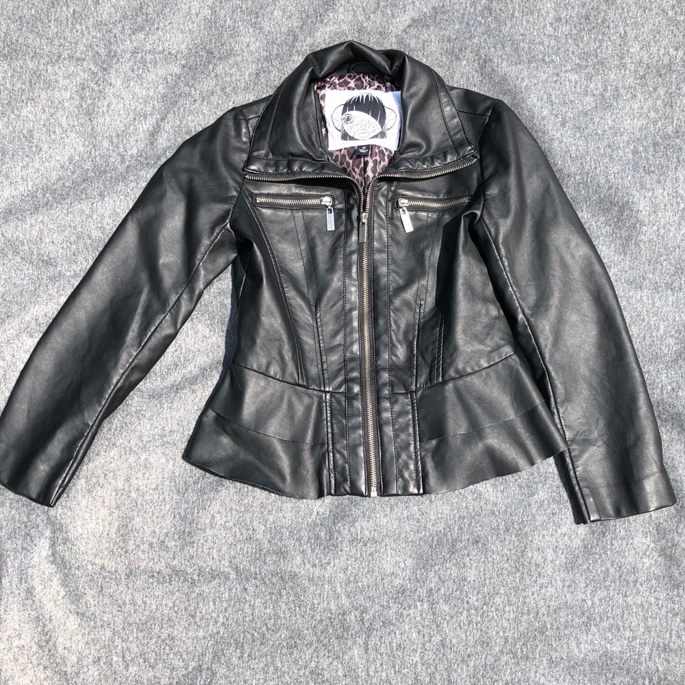 Leather jacket